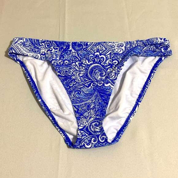 Polo Ralph Lauren Other - POLO RALPH LAUREN Women's Side Shirred w Paisley Print Bikini Bottom Size 12